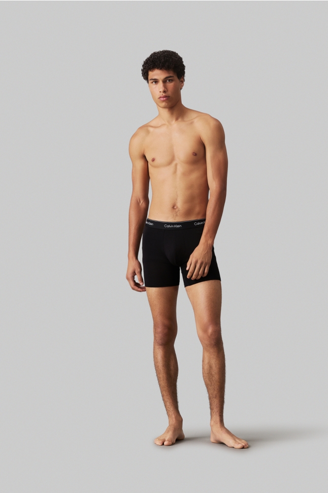 BOXER BRIEF 3PK 000NB3964A BLACK W/BLACK WB